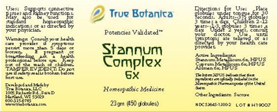Stannum Complex 6x (Stannum Complex 6x 25 Gm V1 6 2013)
